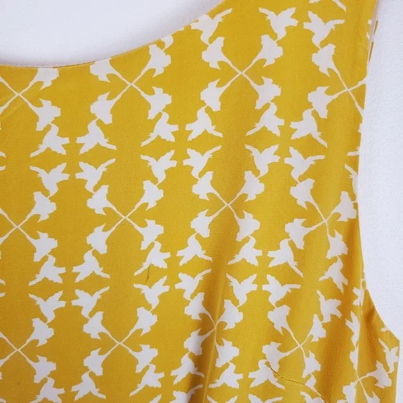 Anthropologie Hummingbird Silk Maxi Dress Charlotte By Charlotte Taylor - Picture 3 of 9